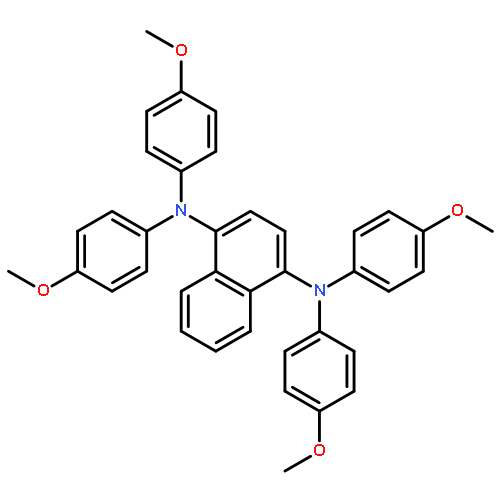 1,4-Naphthalenediamine, N,N,N',N'-tetrakis(4-methoxyphenyl)-