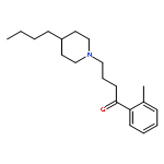 1-Butanone, 4-(4-butyl-1-piperidinyl)-1-(2-methylphenyl)-