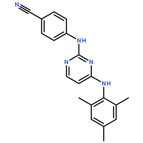 Benzonitrile,4-[[4-[(2,4,6-trimethylphenyl)amino]-2-pyrimidinyl]amino]-