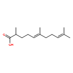 5,9-Undecadienoic acid, 2,6,10-trimethyl-, (5E)-