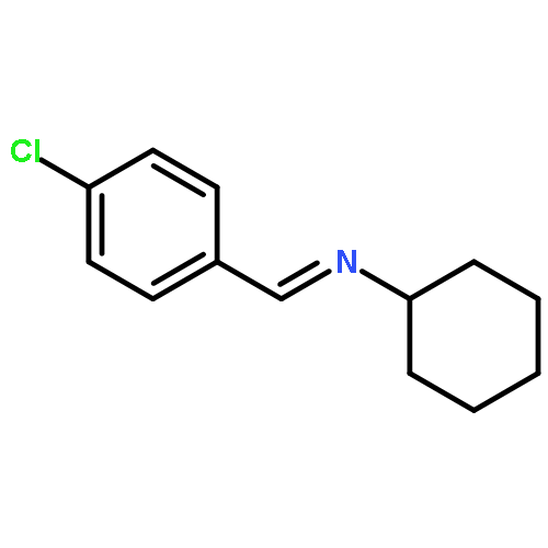 Cyclohexanamine, N-[(4-chlorophenyl)methylene]-