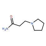 1-Pyrrolidinepropanamide