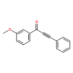 2-Propyn-1-one, 1-(3-methoxyphenyl)-3-phenyl-