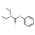 Carbamothioic acid, diethyl-, O-phenyl ester