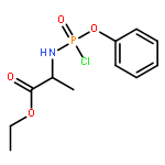 (2S)-Ethyl 2-((chloro(phenoxy)phosphoryl)amino)propanoate