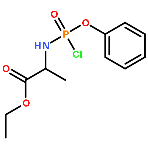 (2S)-Ethyl 2-((chloro(phenoxy)phosphoryl)amino)propanoate