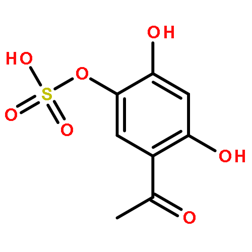 Ethanone, 1-[2,4-dihydroxy-5-(sulfooxy)phenyl]-