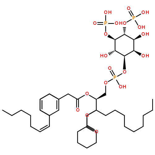 D-myo-Inositol,4,5-bis(dihydrogen phosphate)1-[(2R)-2-[[(5Z,8Z,11Z,14Z)-1-oxo-5,8,11,14-eicosatetraenyl]oxy]-3-[(1-oxooctadecyl)oxy]propylhydrogen phosphate] (9CI)