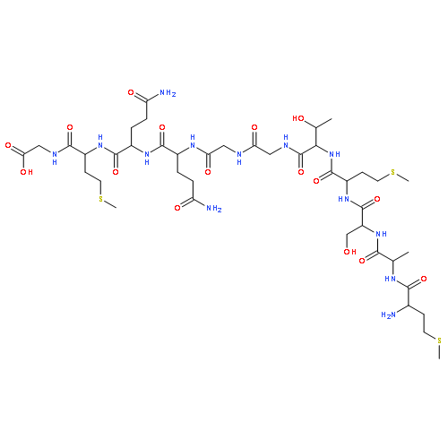 Glycine,L-methionyl-L-alanyl-L-seryl-L-methionyl-L-threonylglycylglycyl-L-glutaminyl-L-glutaminyl-L-methionyl-