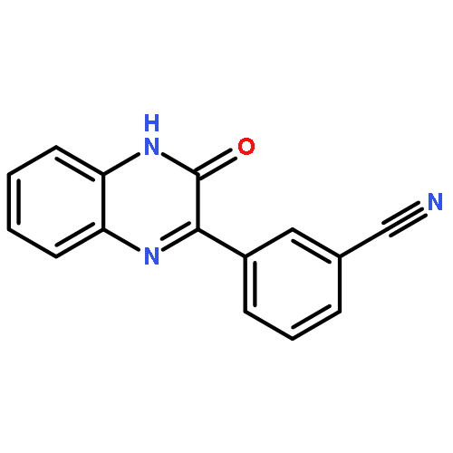 Benzonitrile, 3-(3,4-dihydro-3-oxo-2-quinoxalinyl)-