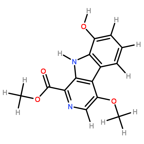 6-methoxy-12-hydroxy-3-methoxycarbonyl-beta-carboline