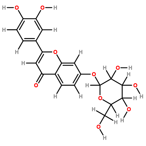 7-O-beta-Glucopyranoside-3',4',7-Trihydroxyflavone