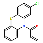 10H-Phenothiazine, 2-chloro-10-(1-oxo-2-propenyl)-