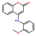 4-[(2-methoxyphenyl)amino]-2H-chromen-2-one