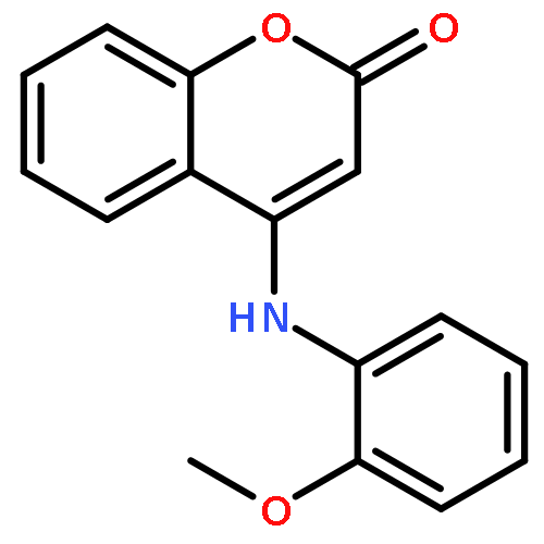 4-[(2-methoxyphenyl)amino]-2H-chromen-2-one