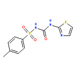 Benzenesulfonamide,4-methyl-N-[(2-thiazolylamino)carbonyl]-