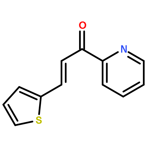 2-Propen-1-one, 1-(2-pyridinyl)-3-(2-thienyl)-