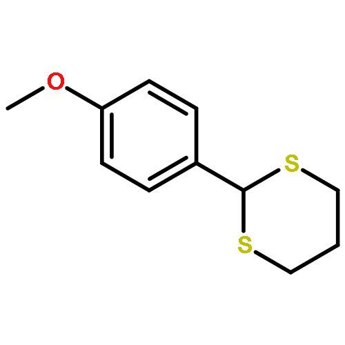 1,3-Dithiane,2-(4-methoxyphenyl)-