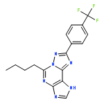 5-Butyl-8-[4-(trifluoromethyl)phenyl]-1H-[1,2,4]triazolo[5,1-i]purine