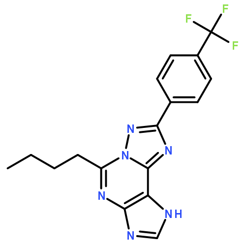 5-Butyl-8-[4-(trifluoromethyl)phenyl]-1H-[1,2,4]triazolo[5,1-i]purine