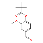 Propanoic acid, 2,2-dimethyl-, 4-formyl-2-methoxyphenyl ester