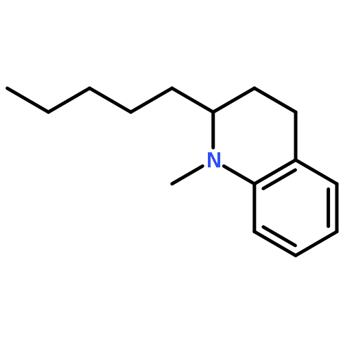 Quinoline, 1,2,3,4-tetrahydro-1-methyl-2-pentyl-, (-)-