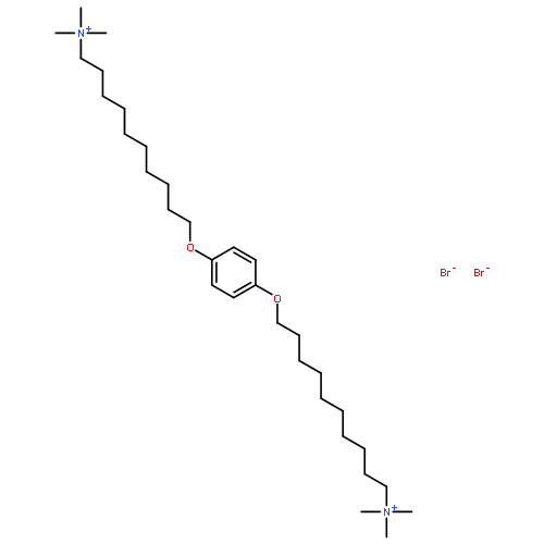 1-Decanaminium, 10,10'-[1,4-phenylenebis(oxy)]bis[N,N,N-trimethyl-,dibromide