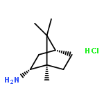 Bicyclo[2.2.1]heptan-2-amine,1,7,7-trimethyl-, hydrochloride, (1R,2R,4R)- (9CI)