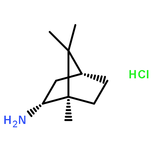 Bicyclo[2.2.1]heptan-2-amine,1,7,7-trimethyl-, hydrochloride, (1R,2R,4R)- (9CI)