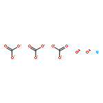 Uranate(4-),tris[carbonato(2-)-kO]dioxo-, (TB-5-22)-