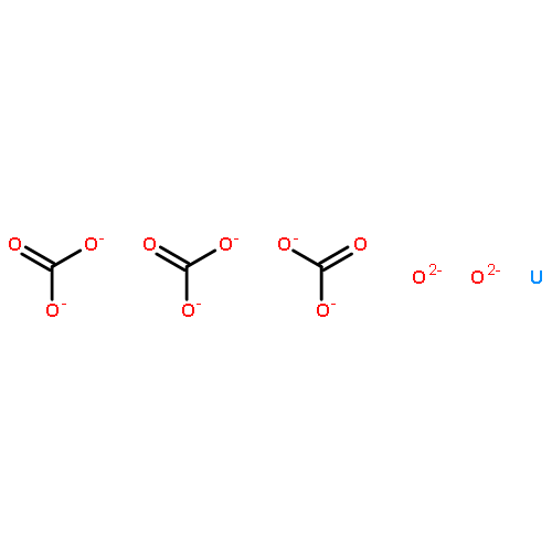 Uranate(4-),tris[carbonato(2-)-kO]dioxo-, (TB-5-22)-