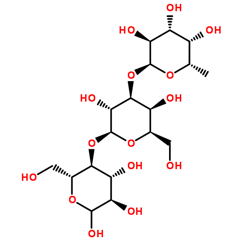 D-Glucopyranose,O-6-deoxy-a-L-galactopyranosyl-(1®3)-O-b-D-galactopyranosyl-(1®4)-