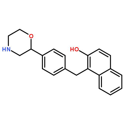 2-Naphthalenol,1-(4-morpholinylphenylmethyl)-