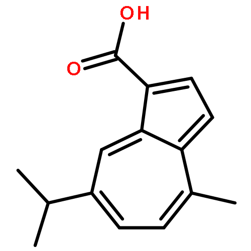 4-methyl-7-(1-methylethyl)azulene-1-carboxylic acid