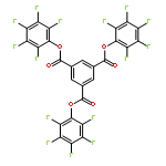 1,3,5-Benzenetricarboxylic acid, tris(pentafluorophenyl) ester