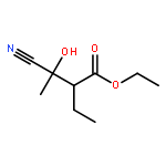 ethyl 3-cyano-2-ethyl-3-hydroxybutanoate