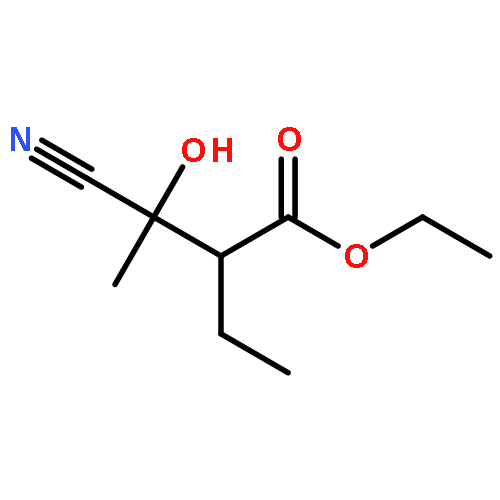 ethyl 3-cyano-2-ethyl-3-hydroxybutanoate