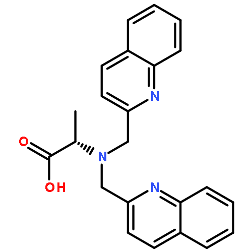 L-Alanine, N,N-bis(2-quinolinylmethyl)-