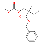 POLY[OXYCARBONYLOXY[2-METHYL-2-[(PHENYLMETHOXY)CARBONYL]-1,3-PROPANEDIYL]]