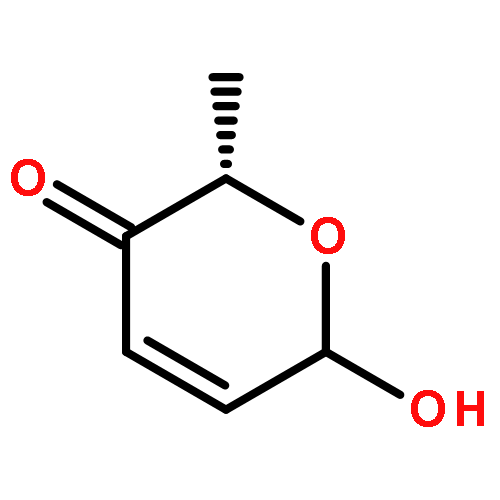 2H-Pyran-3(6H)-one, 6-hydroxy-2-methyl-, (2S)-