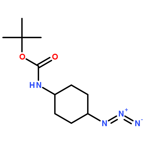 Carbamic acid, (cis-4-azidocyclohexyl)-, 1,1-dimethylethyl ester