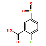 2-fluoro-5-methylsulfonylbenzoic Acid