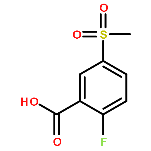 2-fluoro-5-methylsulfonylbenzoic Acid