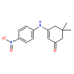 2-Cyclohexen-1-one, 5,5-dimethyl-3-[(4-nitrophenyl)amino]-