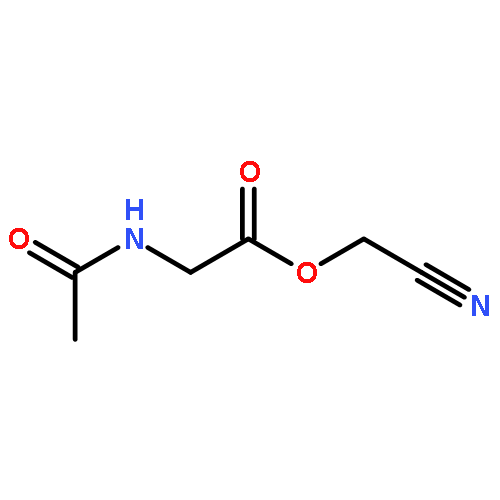 Glycine, N-acetyl-, cyanomethyl ester