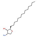 3-Furanol, 4-aminotetrahydro-2-tetradecyl-, (2R,3S,4S)-