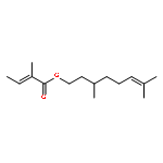 Citronellyl tiglate