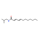 (2E,4E)-N-(2-methylpropyl)dodeca-2,4-dienamide