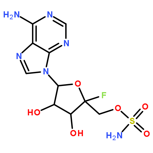 Adenosine,4'-C-fluoro-, 5'-sulfamate