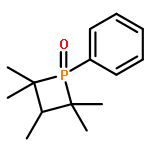 2,2,3,4,4-pentamethyl-1-phenylphosphetane 1-oxide